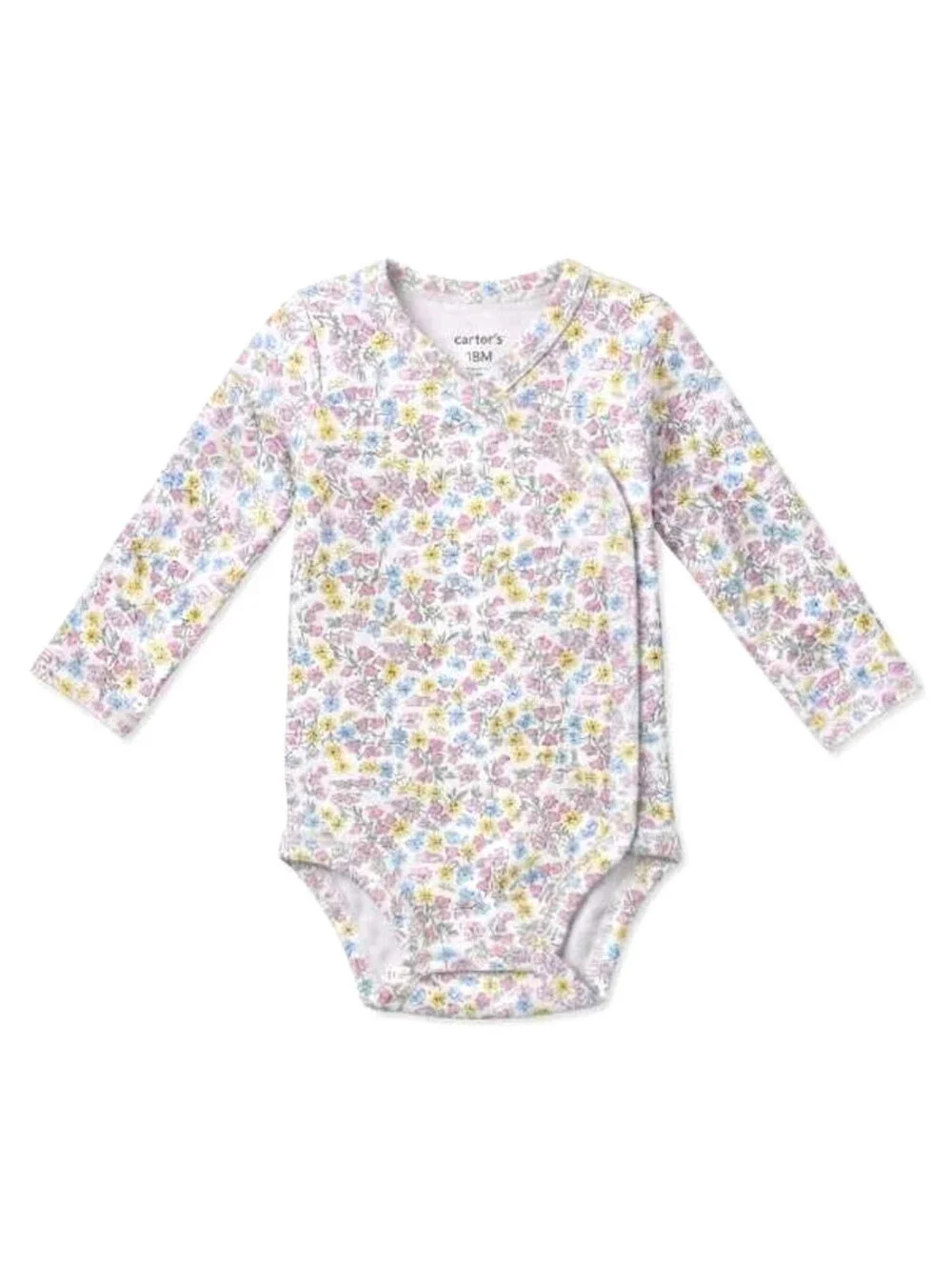 Carter's Baby Girls' Floral Bodysuit Set 18 Months
